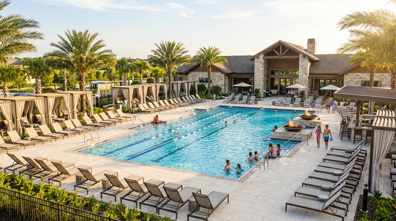 Resort-Style Pool & Cabana