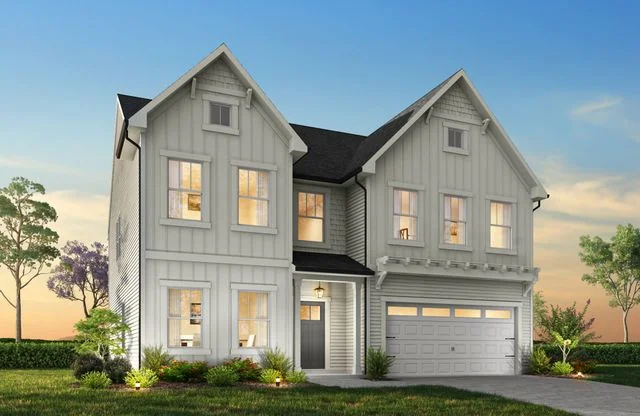 Open floor plan series by True Homes - modern open-concept new construction homes at Edgewater Lancaster SC